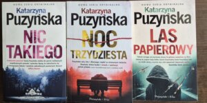 Trzy książki Katarzyny Puzyńskiej