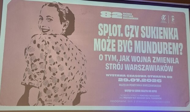 Wystawa Splot... bilboard