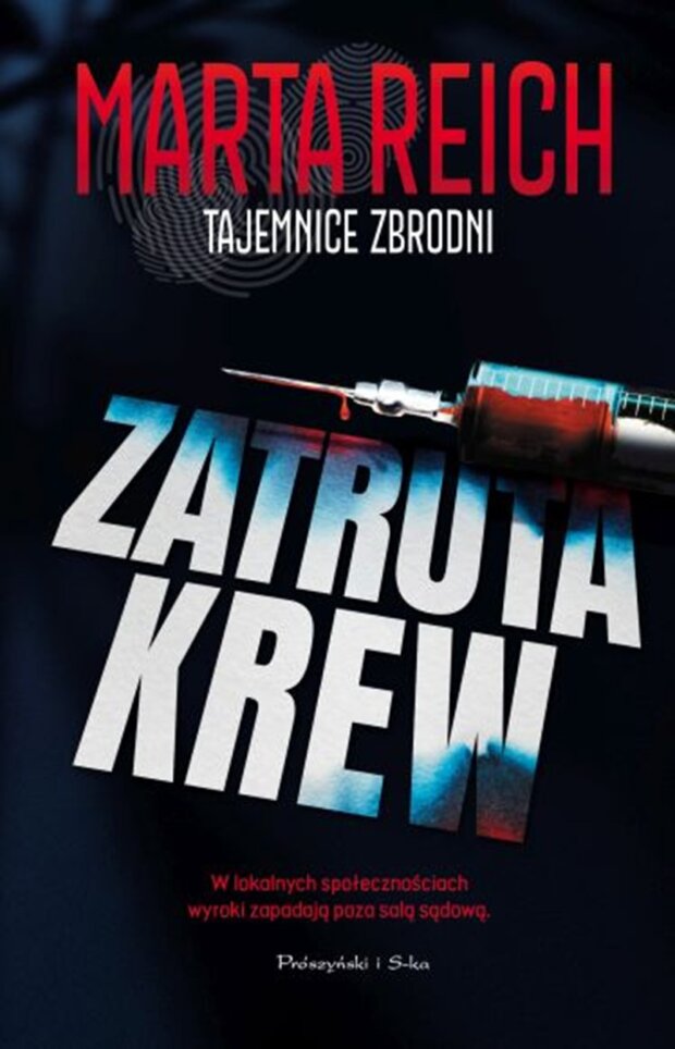 Zatruta krew okładka książki