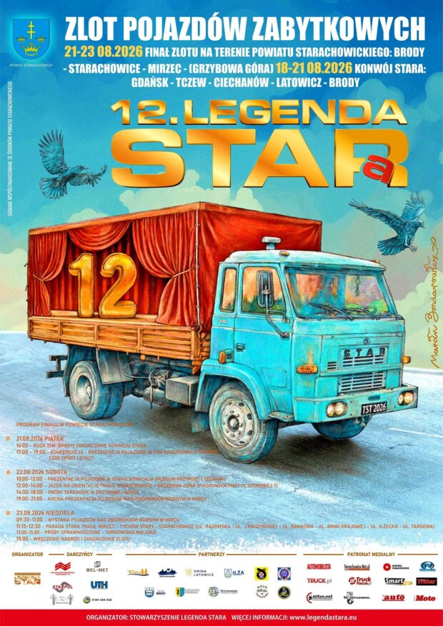 12. Legenda Stara 2026 - plakat. Fot. Legenda Stara
