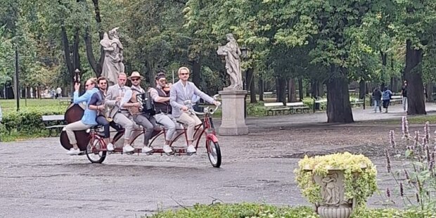 BIG BIKE ORCHESTRA w Ogrodzie Saskim