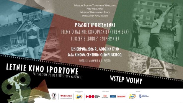 Letnie kino sportowe - zaproszenie. Fot. MSiT