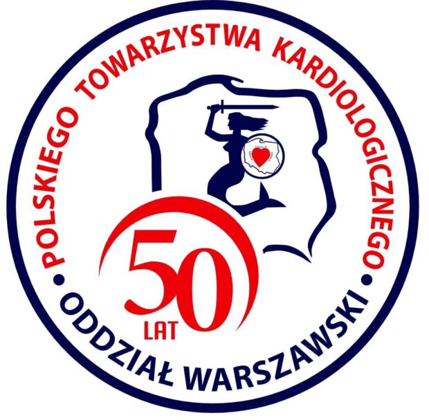 Logo - Oddziału Warszawskiego Polskiego Towarzystwa Kardiologicznego. Fot. OW PTK