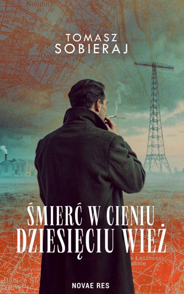 Śmierć w cieniu dziesięciu wież okładka książki