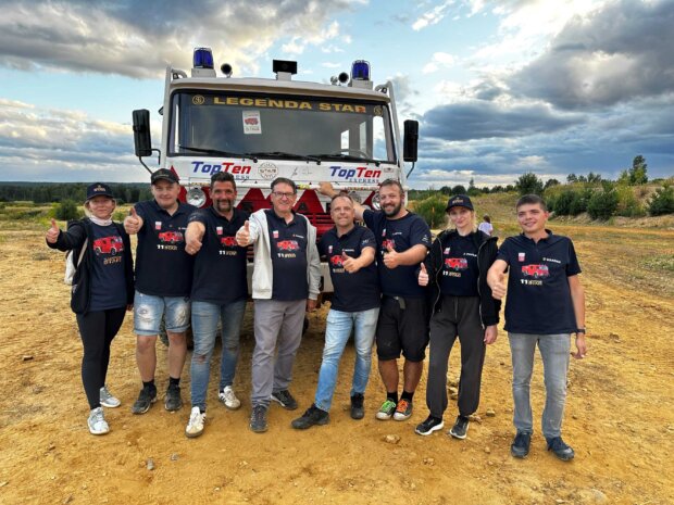 Stowarzyszenie Legenda Stara - część ekipy organizacyjnej. Fot. SLS