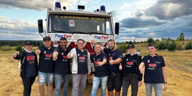 Stowarzyszenie Legenda Stara - część ekipy organizacyjnej. Fot. SLS