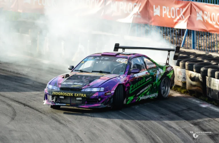 09.06.2018, Płock, drift, Drift Masters European ChampionshipN/z Bartosz Stolarskifot. Marcin Banaszkiewicz / Foto Olimpik--------09.06.2018, Plock, drift, Drift Masters European Championship, in the picture: Bartosz Stolarski (POL)