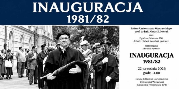Inauguracja 1981-82 - wystawa Muzeum UW w Dawnej Bibliotece Uniwersyteckiej. Fot MUW