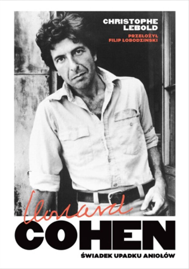 Leonard Cohen. Świadek upadku aniołów okładka książki