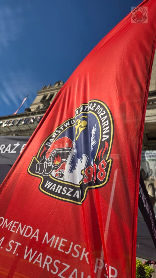 Wieżowiec 2026 - Mistrzostwa Polski Strażaków w biegu po schodach. Fot. Strażacka Warszawa