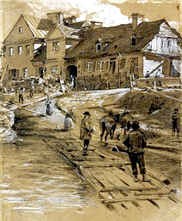 Ul. Rybaki - Aleksander Gierymski, Fot. archiwum autora