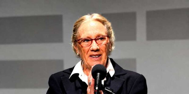 Maja Komorowska w 2015 roku. Fot. Kapitel (Wikimedia)