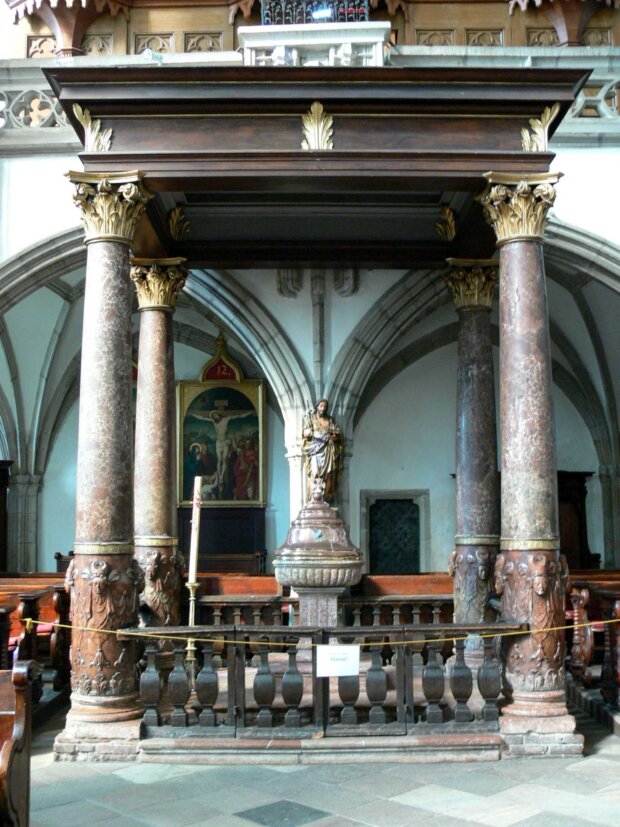 Mauzoleum Wilhelma z Rožemberku - w kościele św. Wita w Czeskim Krumlowie. Fot. Wolfgang Sauber (Wikimedia)