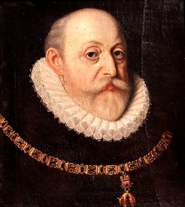 Wilhelm z Rożemberku (1535-1592) w roku 1589 - obraz, olej na płótnie, z kolekcji Zamku Český Krumlov. Fot. Ondraness (Wikimedia)