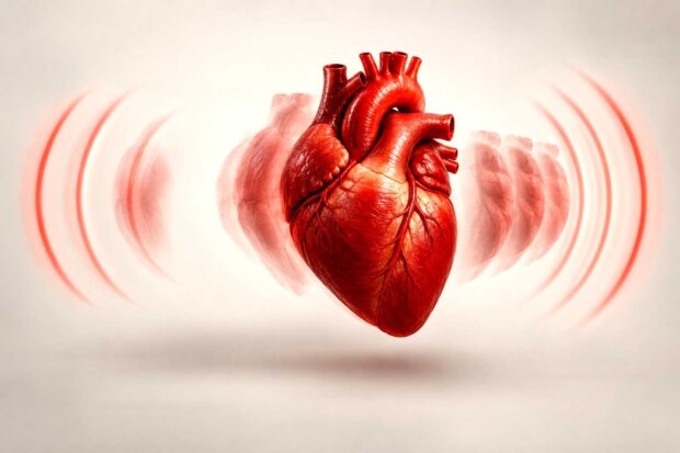 Zaburzenia rytmu serca - EKG na wynos. Fot. AI